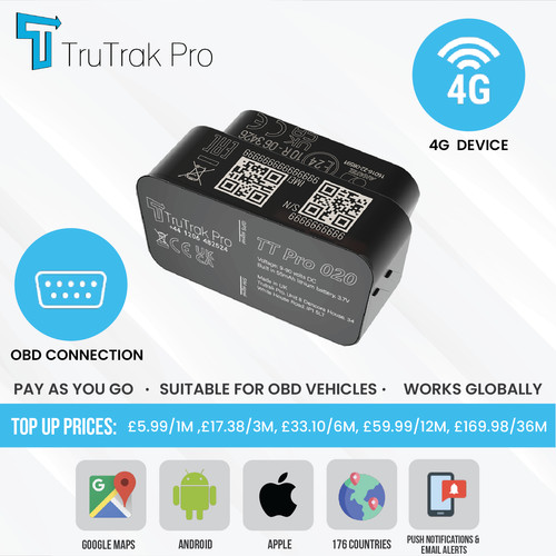 Trutrak pro020 gps tracker - trutrak,