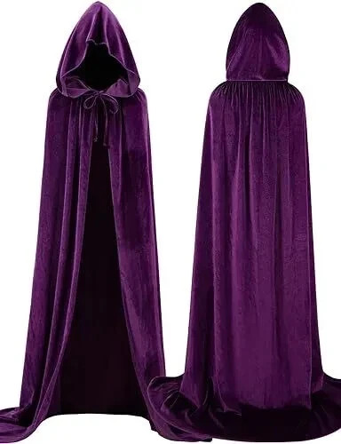 Full length hooded cloak - full,