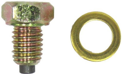 Magnetic oil drain plug bolt - plug,