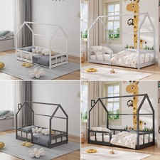 Toddler Kids Single House Bed