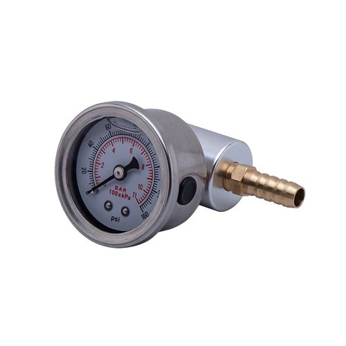 Inline fuel pressure gauge - fuel,