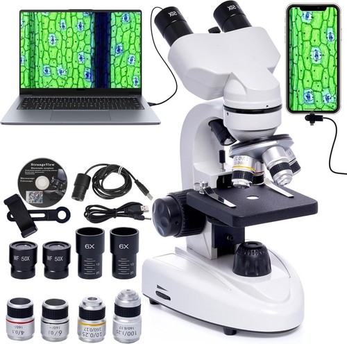 Binocular microscope for - microscope,