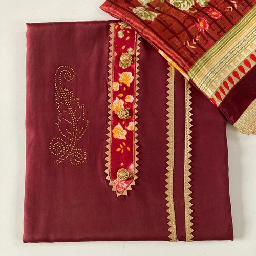 Unstitched suit material - unstitched,