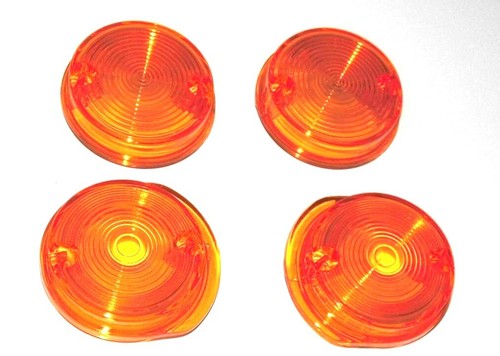 Indicator caps round yellow - round,
