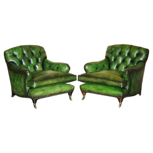 Pair antique howard son s - howard, son's