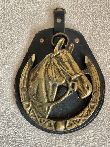 Vintage brass horse - vintage, horse's