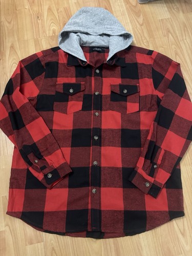Brave soul red black checked - black,