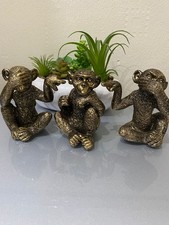 Three Wise Brass Monkeys