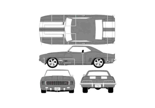 Photo blueprint chevrolet - a4,