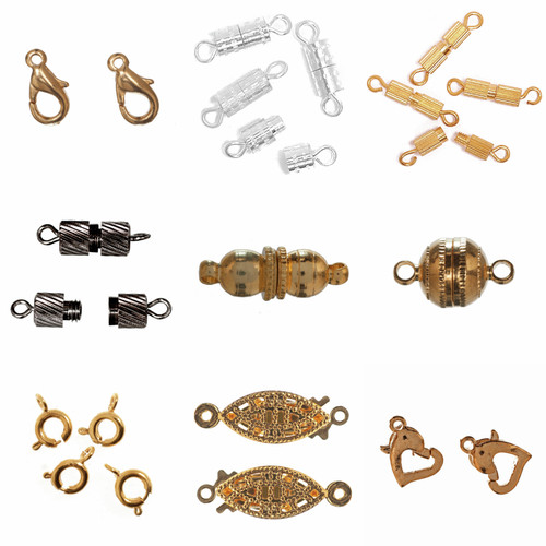 Jewellery craft clasps barrel - craft,