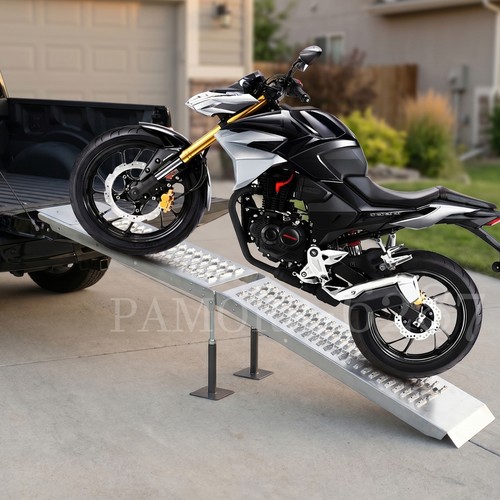 Vehicle loading ramp folding - ramp,