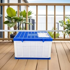  Racing Pigeon Basket: Ventilated Plastic Foldable Cage For Bird Carrying