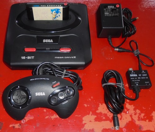 Sega mega drive console - mega,
