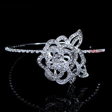 Big 3D Rose Flower Bridal Prom