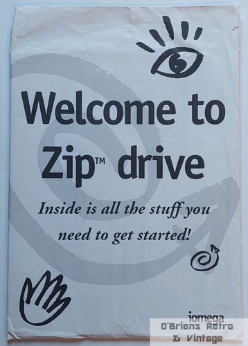 Iomega Zip Drive Welcome
