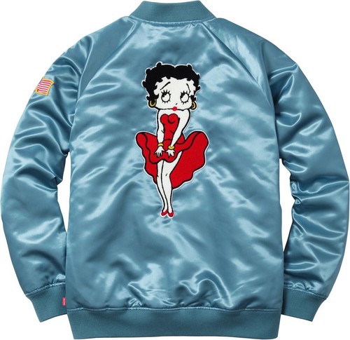 Supreme betty boop satin - betty,