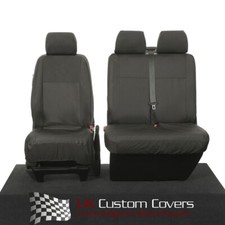 VW TRANSPORTER T6/T6.1 CARAVELLE FRONT SEAT COVERS (1+2) (2015 ONWARDS) 434