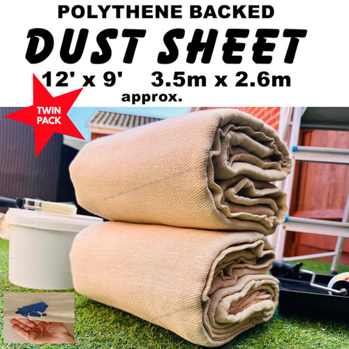 Laminated dust sheets for - dust,