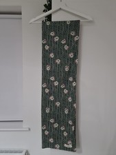 Seasalt 100% Cotton Long Everyday Lightweight Scarf Green Pink White