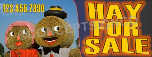 Hay for sale - 2'x5',