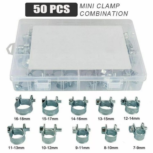 50pcs fitting hose clamp fuel - clamp,