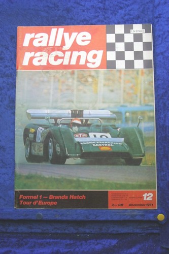 Rally racing renault - 12/71, (b)
