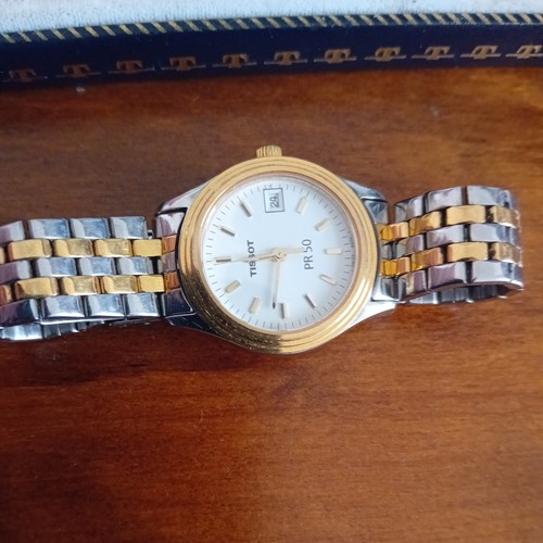 Tissot two tone quartz - tissot, pr