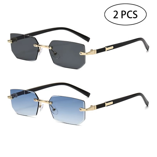 Trendy rimless sunglasses for - trendy,