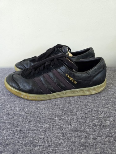 Adidas hamburg core black gum - core, black/gum