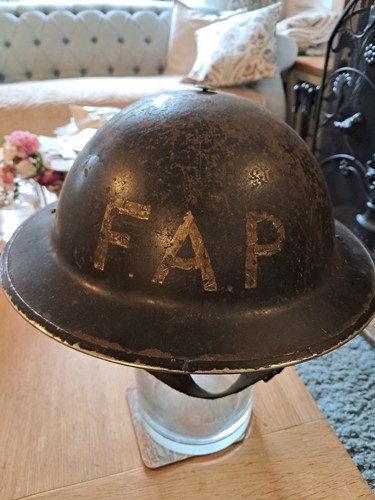 Ww2 helmet fap marked with - fap,