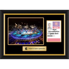 London 2012 Olympics Games Maker Pass Photo Display Frame Range Gamesmaker 