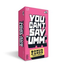 You Can't Say UMM: A Party Game for Family and Adults, Fast-Paced Family Word