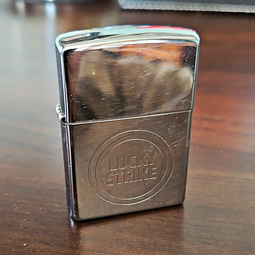 Zippo lucky strike advertising - zippo,