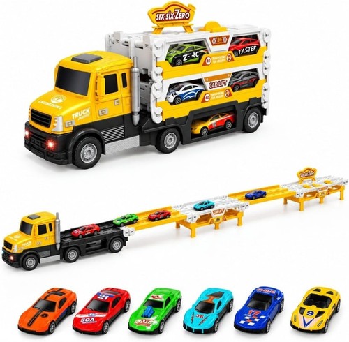 Car transporter toy truck - transporter, 55