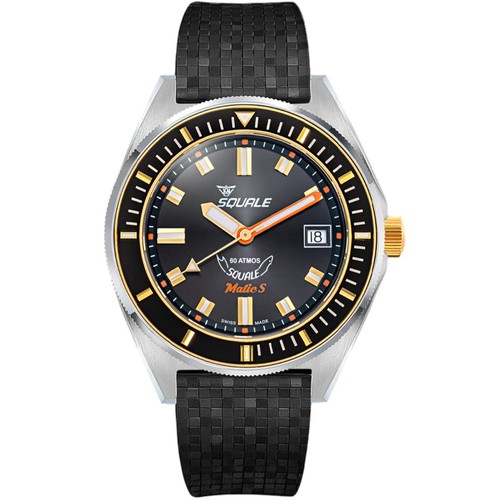Squale matic black dial - matic,