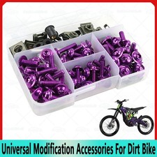 Purple Motorcycle Windshield