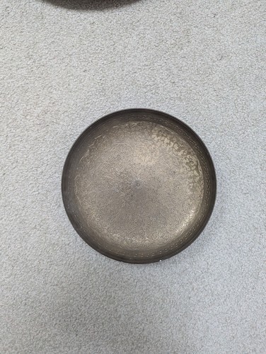 Vintage small brass tray - vintage,