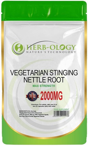 Stinging nettle root capsules - nettle,