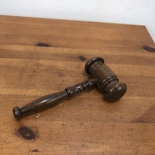 Vintage Used Auctioneers Gavel