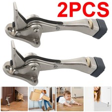 2Pcs Stainless Steel Door Stop