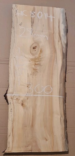 Spalted chestnut live edge - live,