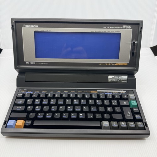 Panasonic wl55 laptop - panasonic, word