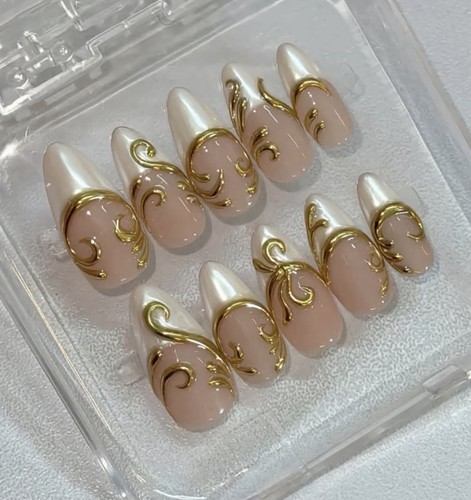 Press nails 12pk french tip - 12pk,