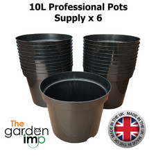 10L Plastic Plant Pots Strong