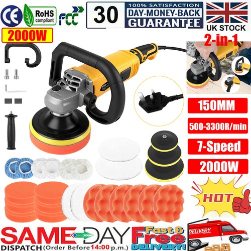Powerful electric car polisher - powerful,