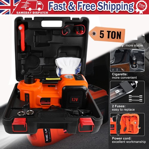 Electric car jack with - car, tire