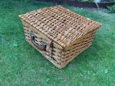 Vintage Wicker Picnic Basket