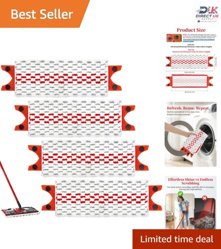 Washable microfiber mop pad - washable,