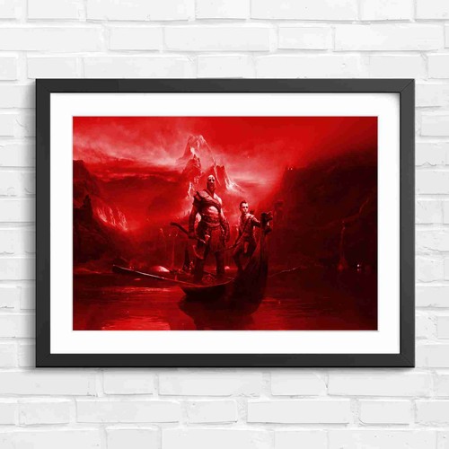 Fantasy viking warrior boat - fantasy,