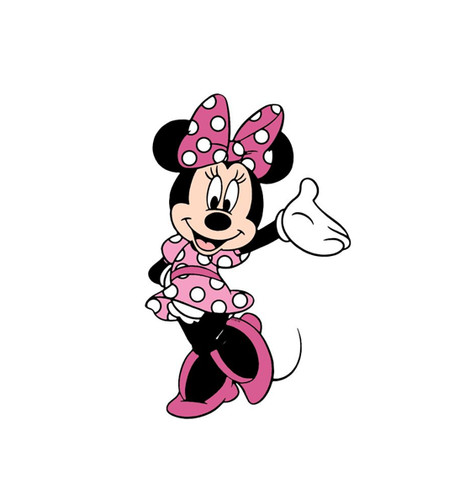 Edible printed minnie mouse - minnie,